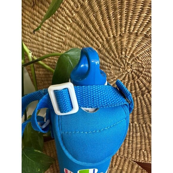 Disney Store Mickey Mouse Blue Bottle Holder with Strap - Picture 4 of 8